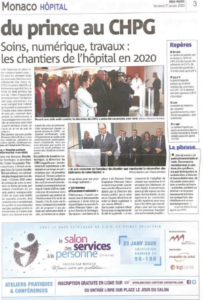 Nice Matin – Janvier 2020